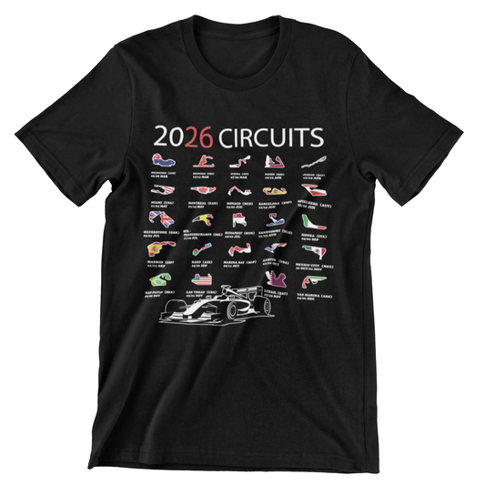 2026 Race Tracks Layout Guide Flag Dates Racing Schedule