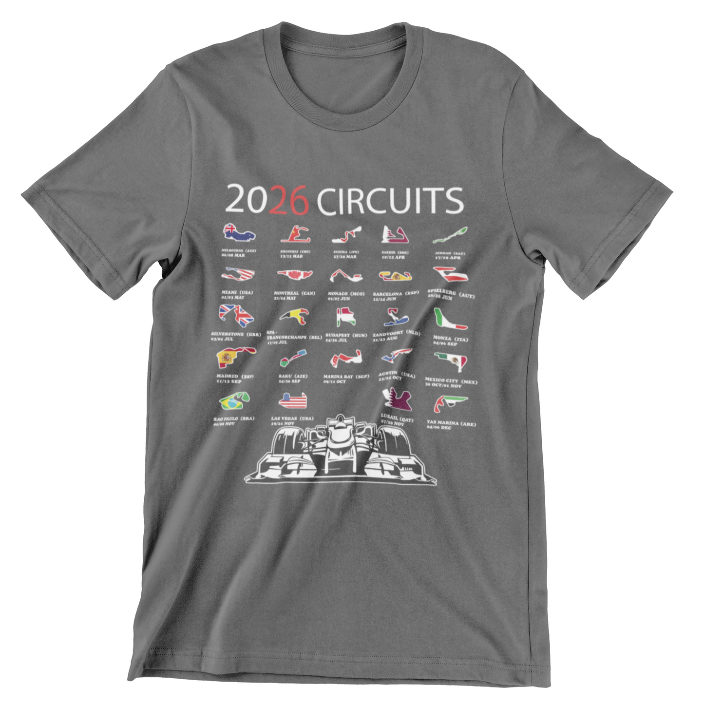 2026 Circuits Complete Season Track Map Schedule Calendar