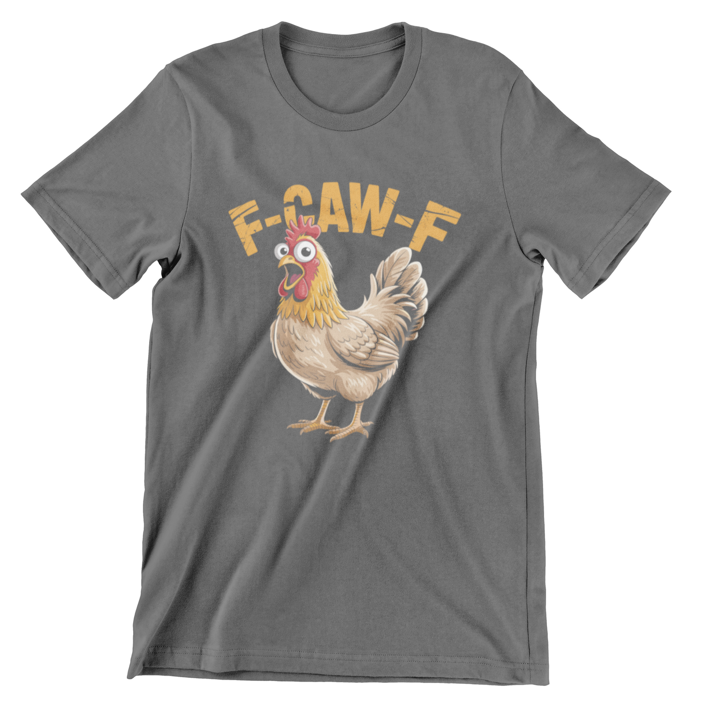 F‑CAW‑F Funny Chicken Meme Sassy Rooster Graphic