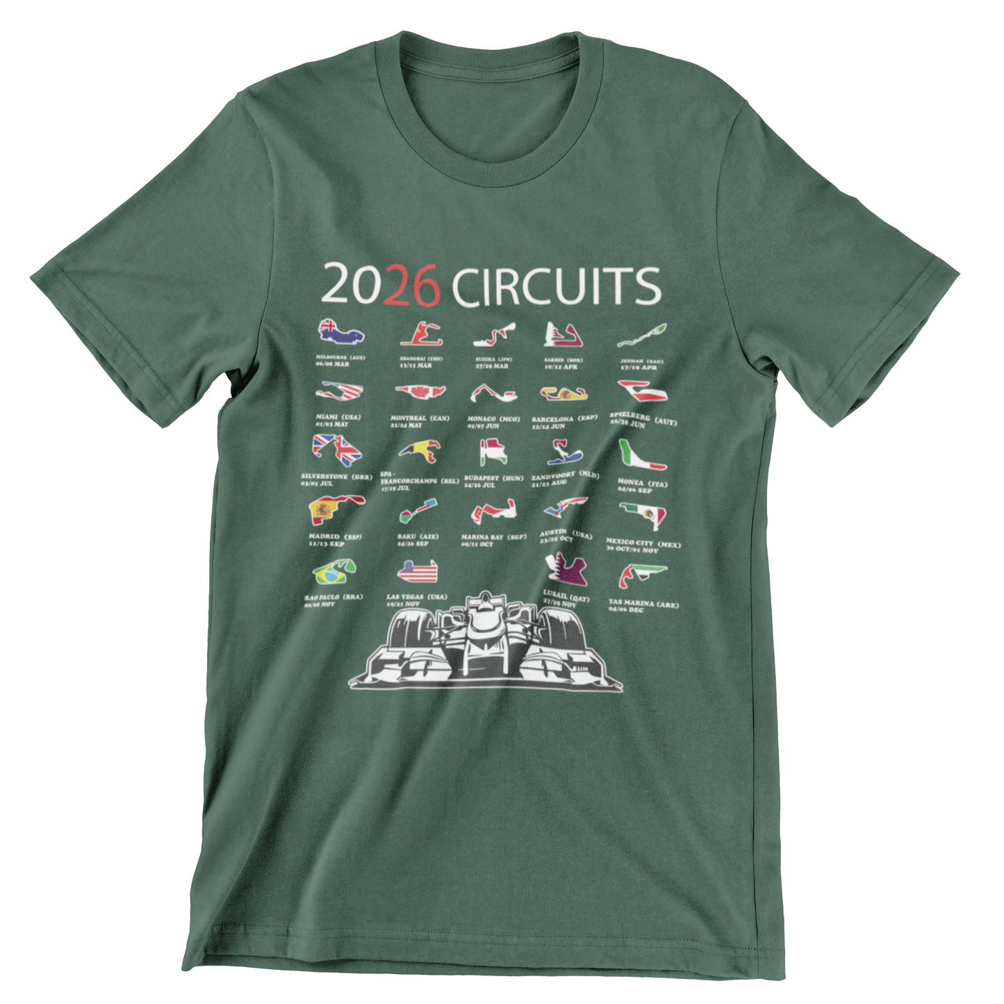 2026 Circuits Complete Season Track Map Schedule Calendar