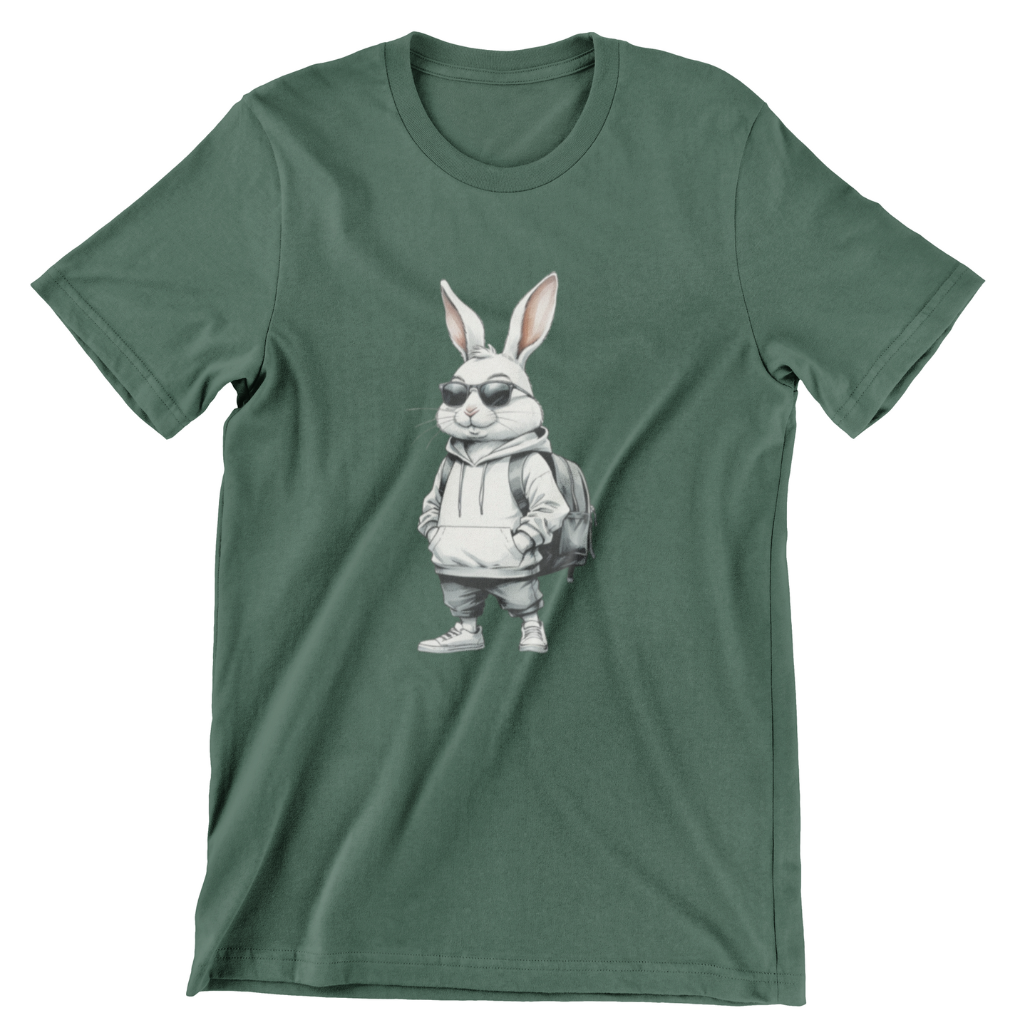 Bunny  Cool Bunny Rabbit Sunglasses Hoodie Backpack Street Style