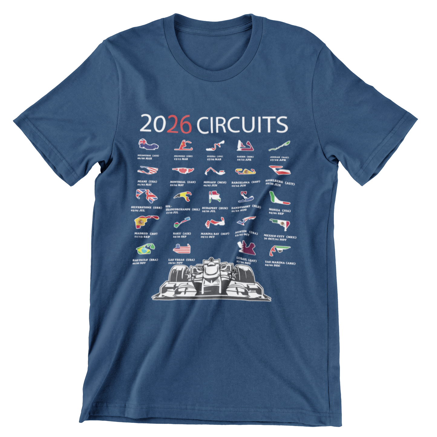 2026 Circuits Complete Season Track Map Schedule Calendar
