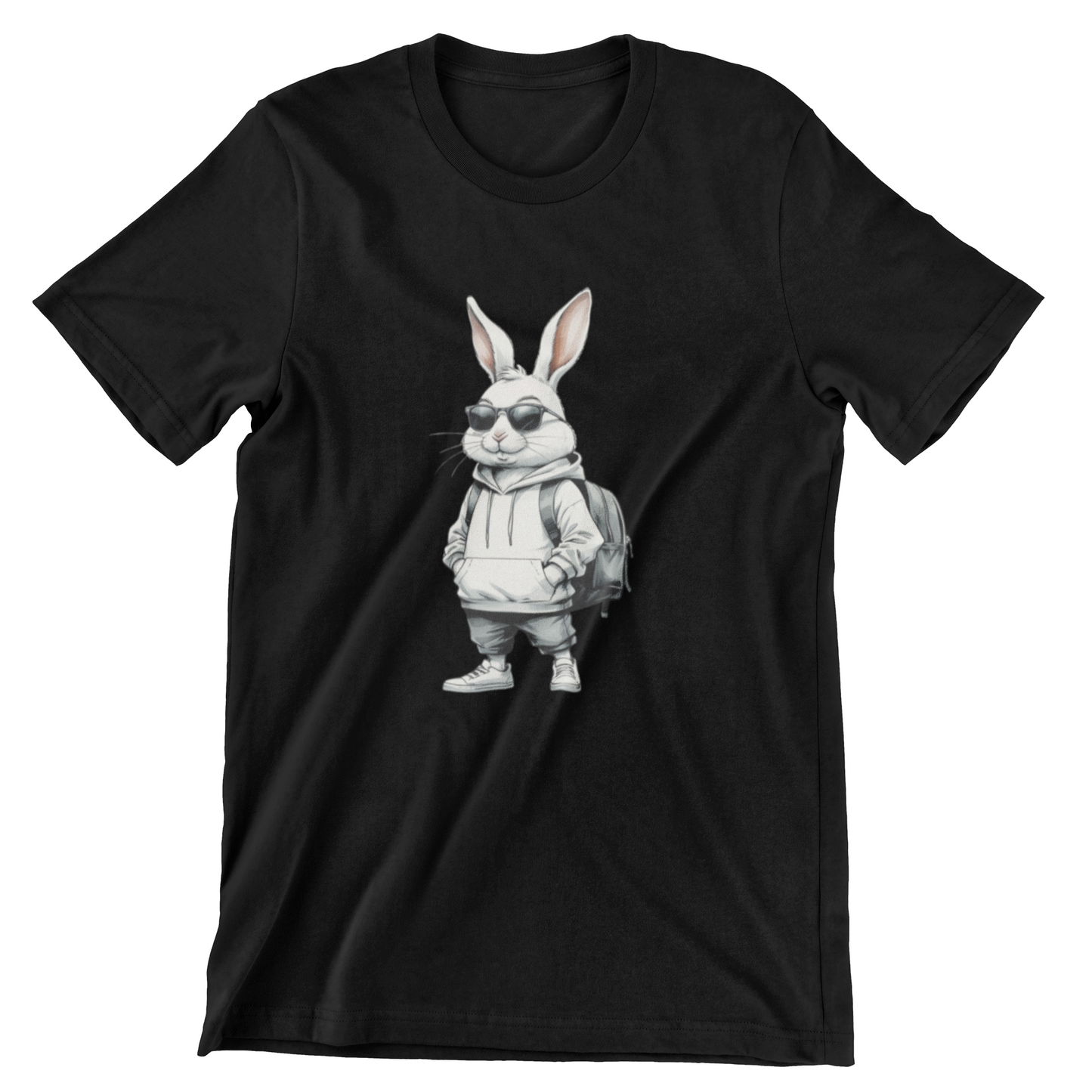 Bunny  Cool Bunny Rabbit Sunglasses Hoodie Backpack Street Style