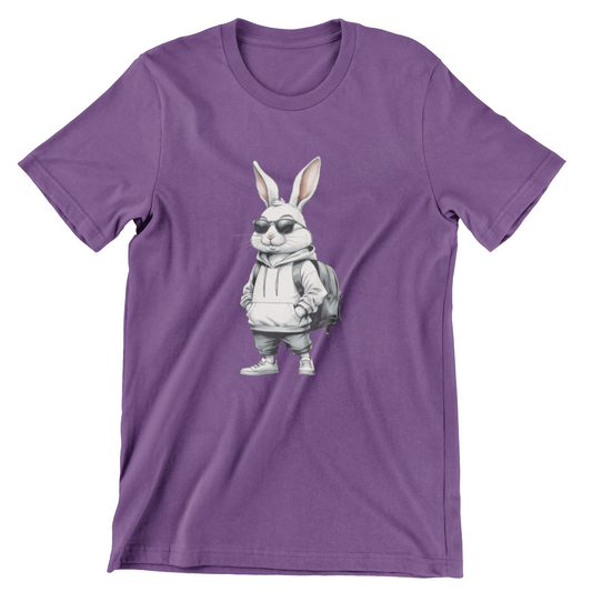 Bunny  Cool Bunny Rabbit Sunglasses Hoodie Backpack Street Style