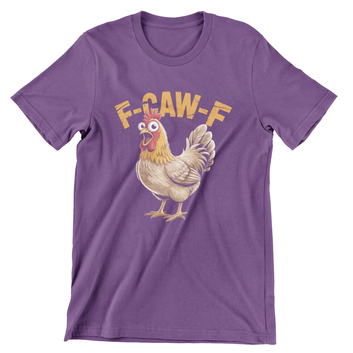 F‑CAW‑F Funny Chicken Meme Sassy Rooster Graphic